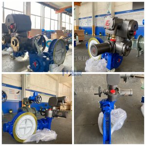 瓦斯專用電動蝶閥